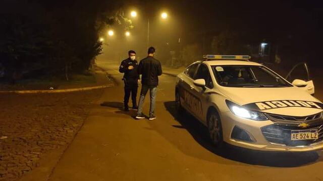 Controles nocturnos en Eldorado