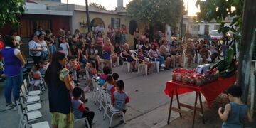 El despiadado robo se produjo en barrio San Roque.