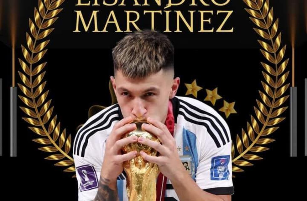 Lisandro Martínez llega a Gualeguay para celebrar el triunfo en Qatar con su pueblo