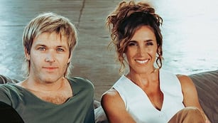 El actor y la artista santafesina hicieron un dueto muy romántico.