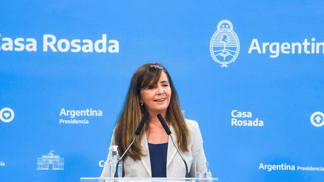 La portavoz del Gobierno aseguró que puede haber un candidato de unidad en el Frente de Todos, pero no significa que deba representar a un solo sector. Foto Clarín.