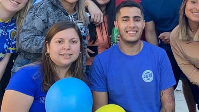Ivana y su novio Daniel