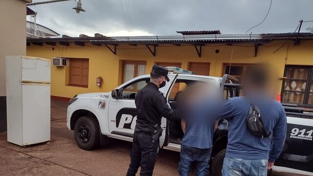 Oberá: robo una heladera, intentó esconderla y terminó detenido. Policía de Misiones