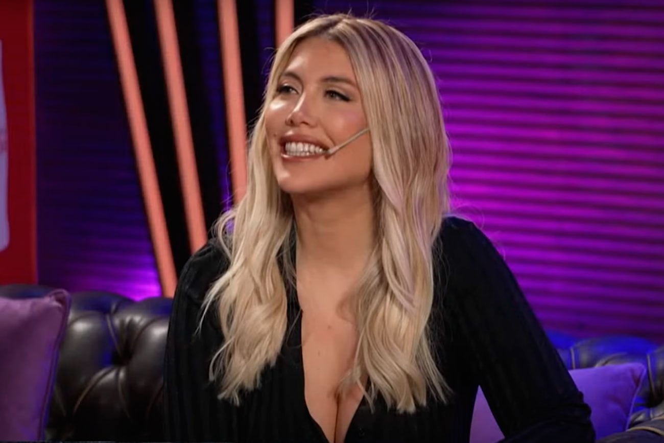 Wanda Nara. Foto: captura pantalla