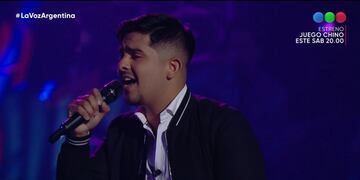 El sanjuanino Elías Muñoz compitió en las batallas, pero no quedó en La Voz Argentina.