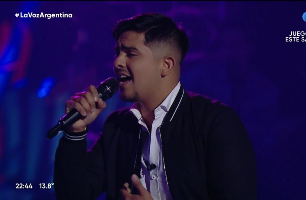 El sanjuanino Elías Muñoz compitió en las batallas, pero no quedó en La Voz Argentina