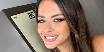 La China Suárez disfrutó de Buenos Aires y deslumbró con un top blanco con transparencias