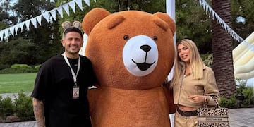 Wanda Nara y Martín Migueles.