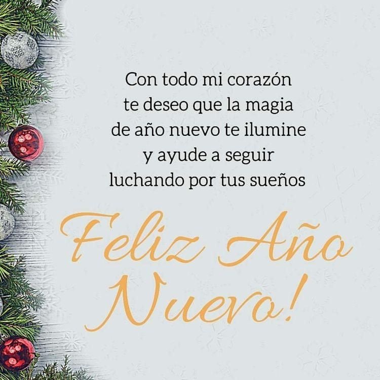 Saludos de año nuevo 2026