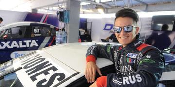 “Rudito” Bundziak se prepara para disputar el TC Mouras con el inicio de la Copa de Oro.