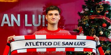 Mateo Klimowicz fue adquirido por el Atlético de San Luis en el fútbol mexicano (AP)