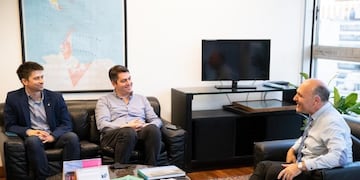 Martín Pérez se reunió con nuevo secretario de Malvinas, Antártida y Atlántico Sur