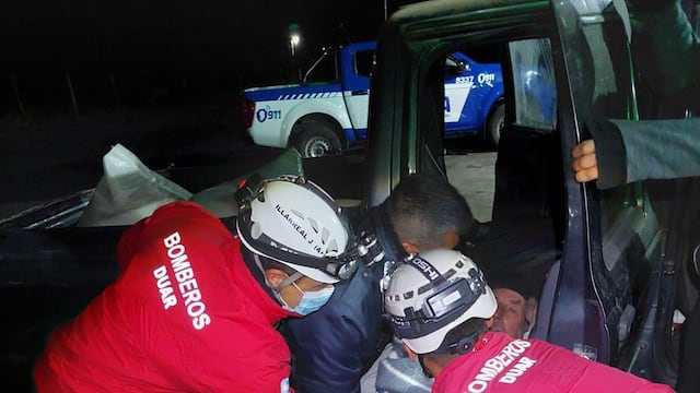 El operativo de rescate. (Policía)