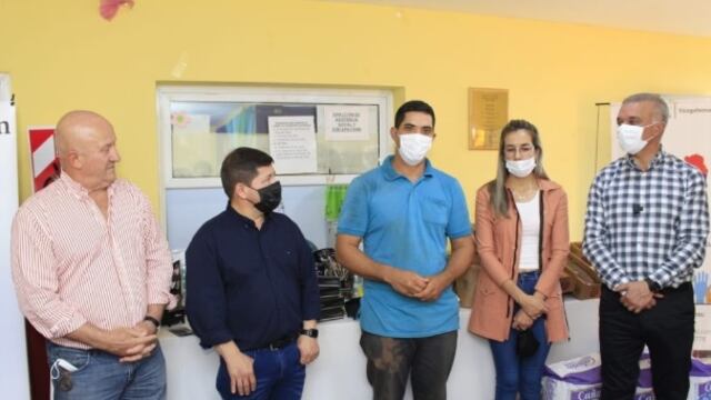 Entregaron insumos para emprendedores en Puerto Iguazú.