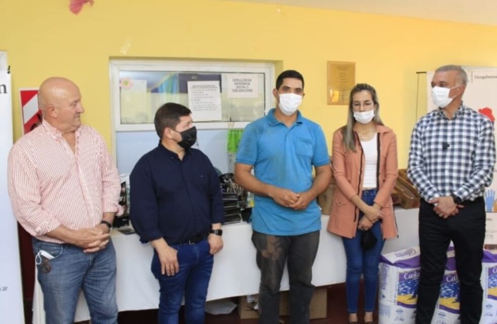 Entregaron insumos para emprendedores en Puerto Iguazú