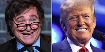 Javier Milei y Donald Trump
