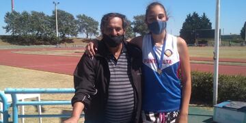Silvina Ocampos medalla de Oro en Salto Triple
