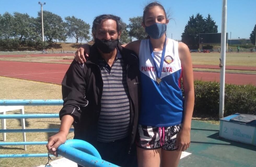 La puntaltense Silvina Ocampos, medalla de Oro en Salto Triple