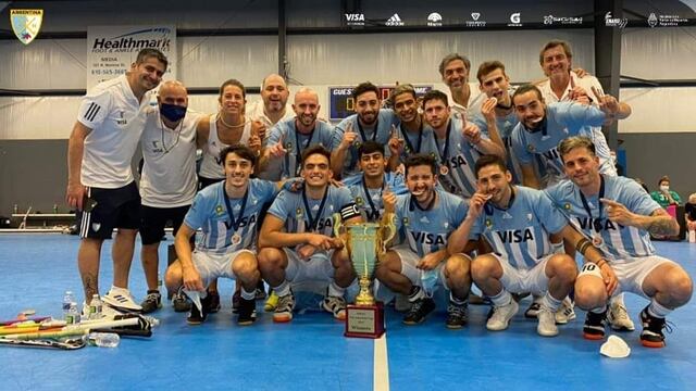 Maximiliano Valdés y Alan Frías se convirtieron en héroes para los amantes del hockey en la Patagonia.