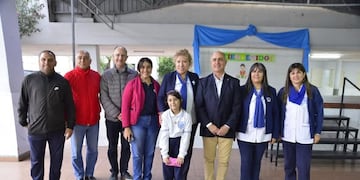 Avanzan proyectos de mejora para espacios deportivos y recreativos del establecimiento educativo concepcionense. (Foto FB Municipalidad Concepción)