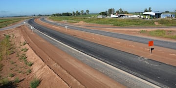 Ruta Nacional 34 - obras en el intercambiador de acceso a Susana