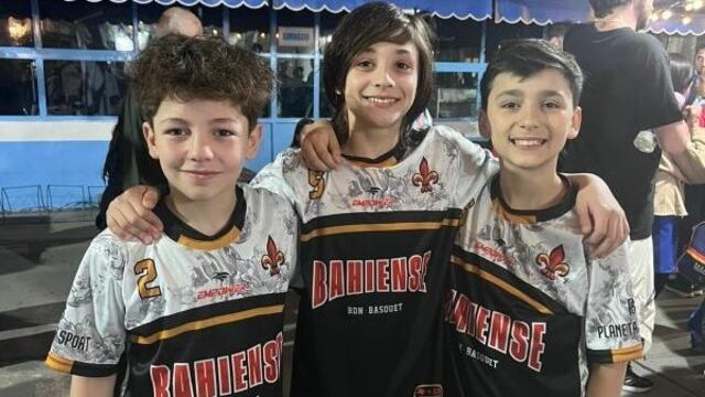 Ramiro Maggi, Manuel Montivero y Martiniano Quinteros fueron los puntaltenses que integraron el equipo de Bahiense del Norte que finalizó tercero en la Liga Federal Formativa U 12.