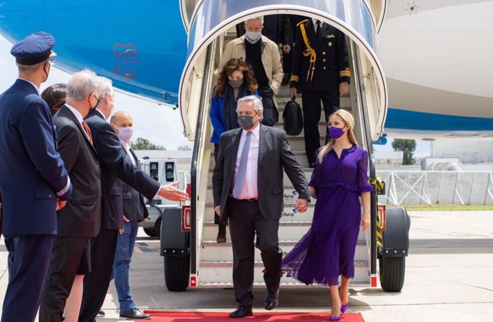 Alberto Fernández llegó a Portugal y comienza su gira por Europa en busca de apoyo político para negociar con el FMI