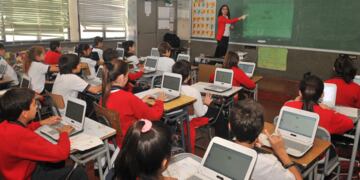 Subas en las cuotas y la matrícula de las escuelas privadas. (Archivo)