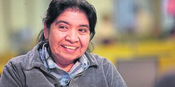 MARGARITA BARRIENTOS. Referente de Los Piletones (Archivo).