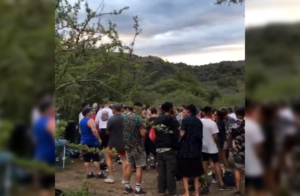 La policía desactivó una fiesta clandestina después de tres días en Cuesta Blanca
