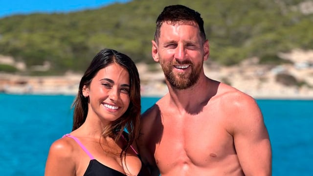 Lionel Messi y Antonela Roccuzzo