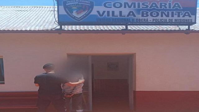 Terminó detenido por robarle dinero a su compañero de trabajo en Villa Bonita.