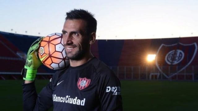 Sebastián Torrico, el arquero mendocino quiere terminar su carrera en San Lorenzo de Almagro.