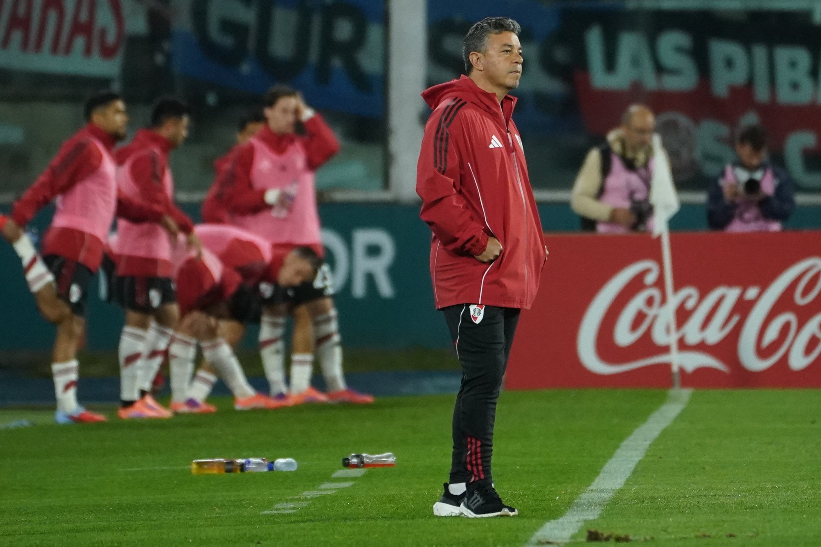 River vs. Independiente Rivadavia, en Córdoba. (Gentileza Clarín)