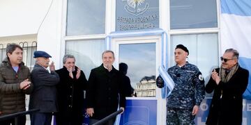 Inauguraron el punto de atención del IAF en la Base Naval Ushuaia