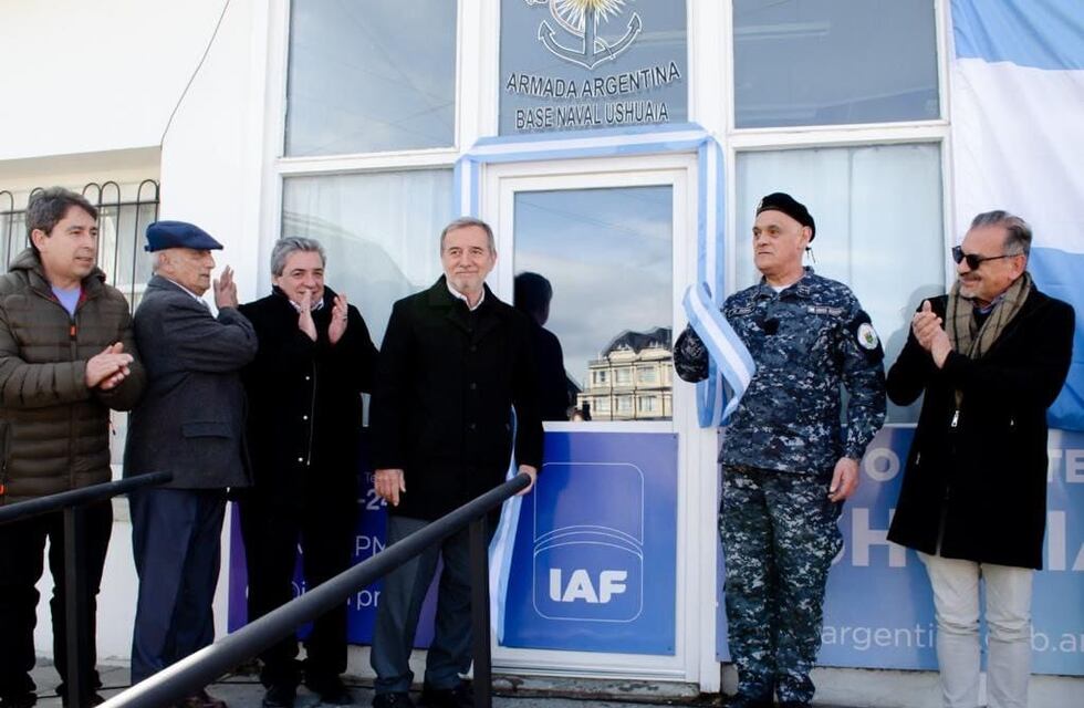 Inauguraron el punto de atención del IAF en la Base Naval Ushuaia