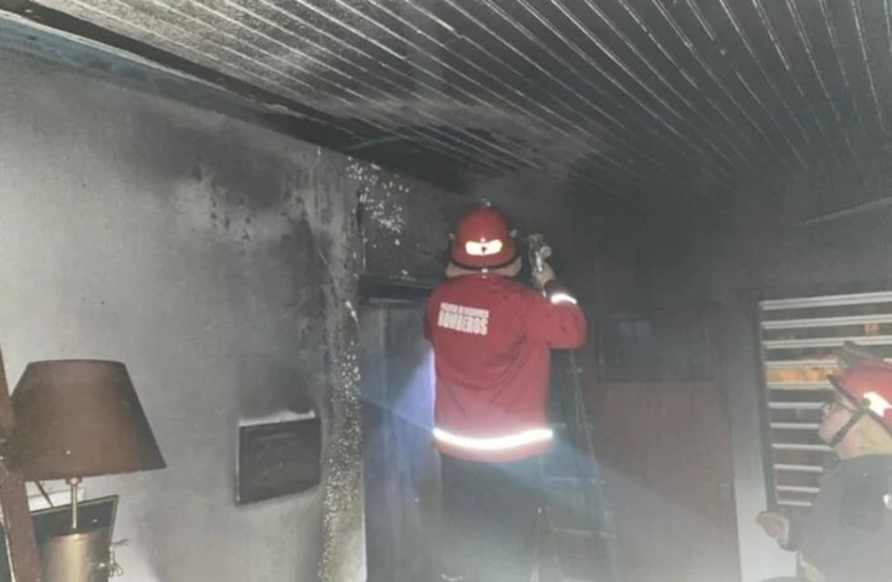 Bomberos logran sofocar un incendio en Oberá