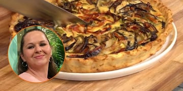 Cómo hacer una tarta de vegetales con masa de chipá: la original receta de Gladys Olazar, de Cocineros Argentinos