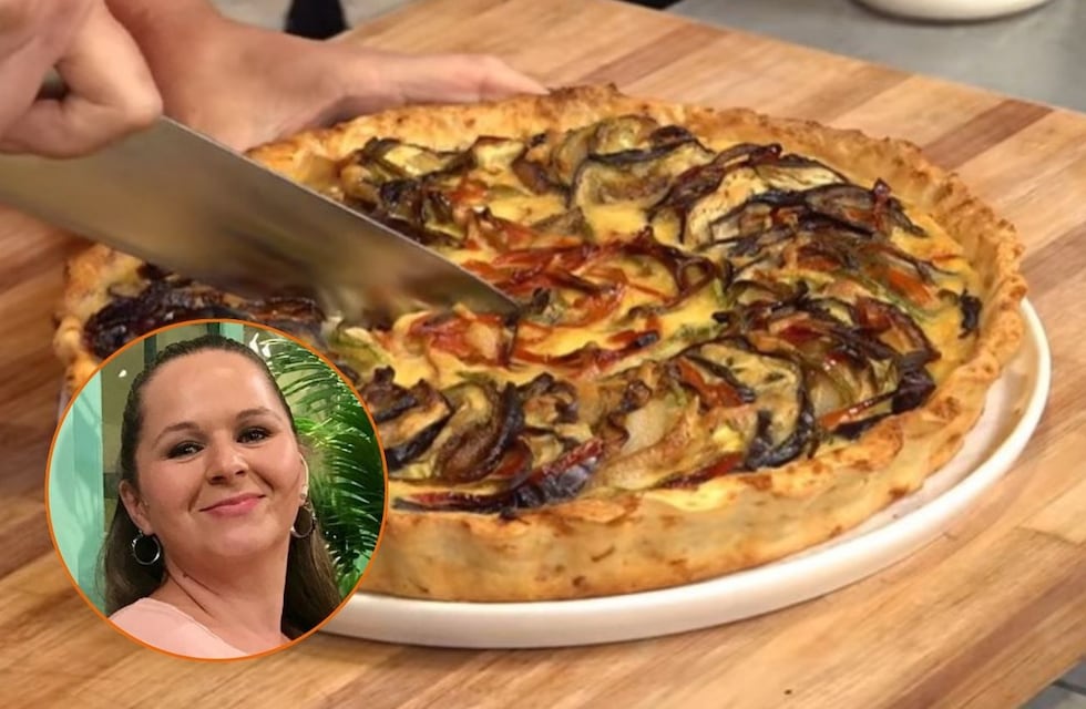 Cómo hacer una tarta de vegetales con masa de chipá: la original receta de Gladys Olazar, de Cocineros Argentinos