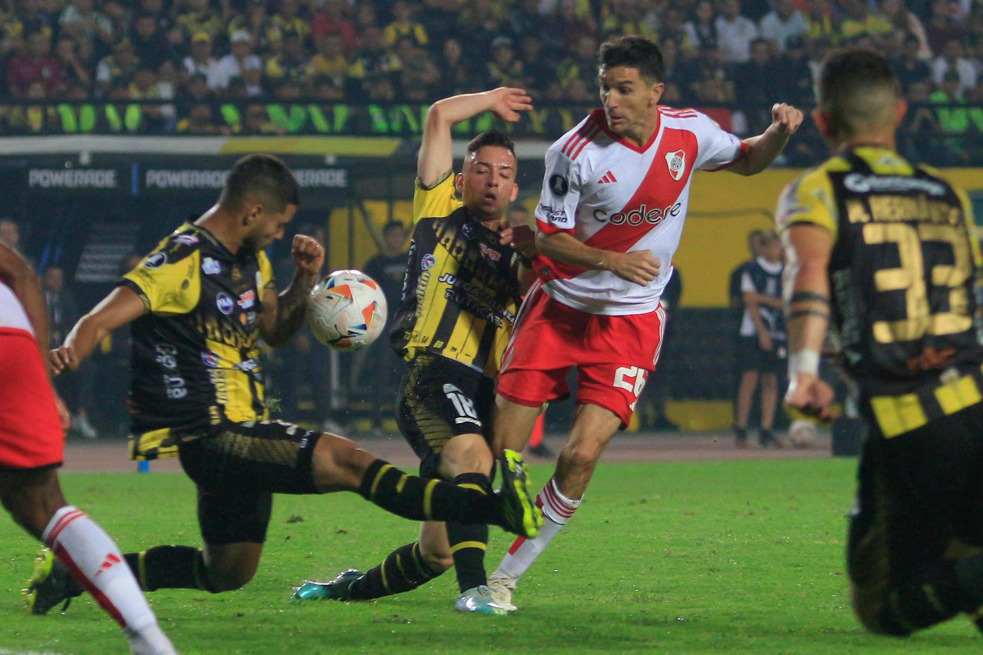 Antecedente entre Táchira y River en Copa Libertadores. EFE/ Mario Caicedo