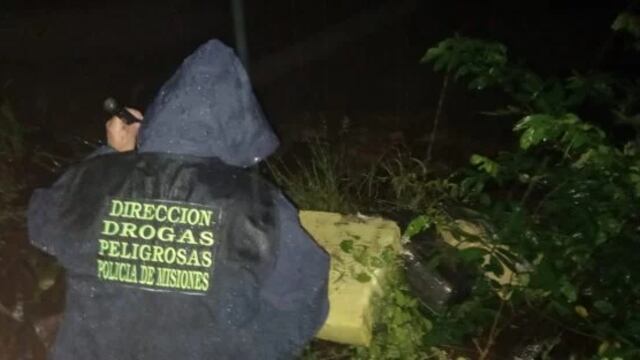 Casi 100 kilogramos de marihuana fueron secuestrados en Candelaria.