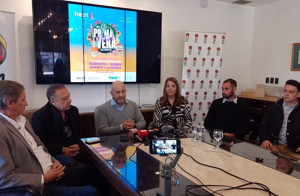 Carlos Paz: el intendente Gómez Gesteira presentó oficialmente la Fiesta de la Primavera