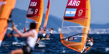 Celia Tejerina se ubicó en la posición 22 en las regatas de windsurf modalidad RS:X