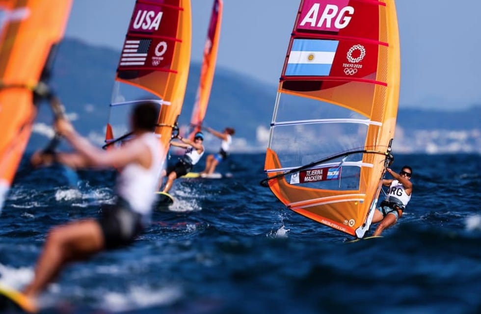 Juegos Olímpicos: Celia Tejerina tuvo una discreta competencia de windsurf en la modalidad RS:X
