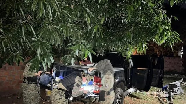 El operativo policial.
