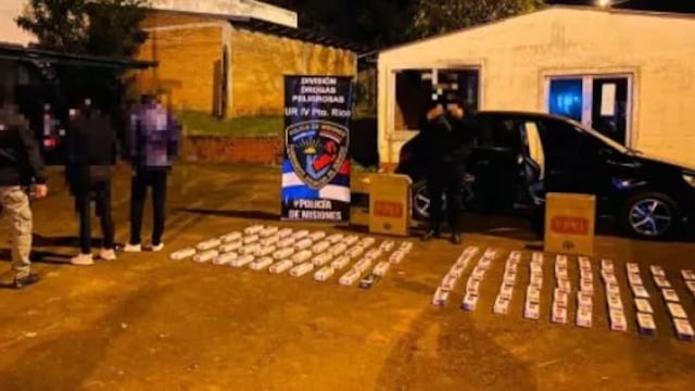 Incautaron mercadería, objetos de bazar y cigarrillos sin aval aduanero en Capioví y Puerto Rico. Policía de Misiones