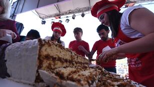 Fiesta del Alfajor de la La Falda. Foto Carlos Romero