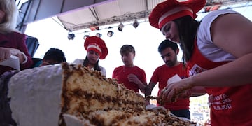 Fiesta del Alfajor de la La Falda. Foto Carlos Romero