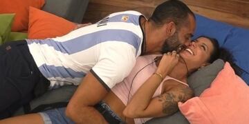 Juliana Díaz se reencontró con su amor afuera de la casa de Gran Hermano.