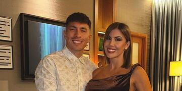 Nació la hija de Lisandro Martínez y Muriel López Benítez: así anunciaron la feliz noticia